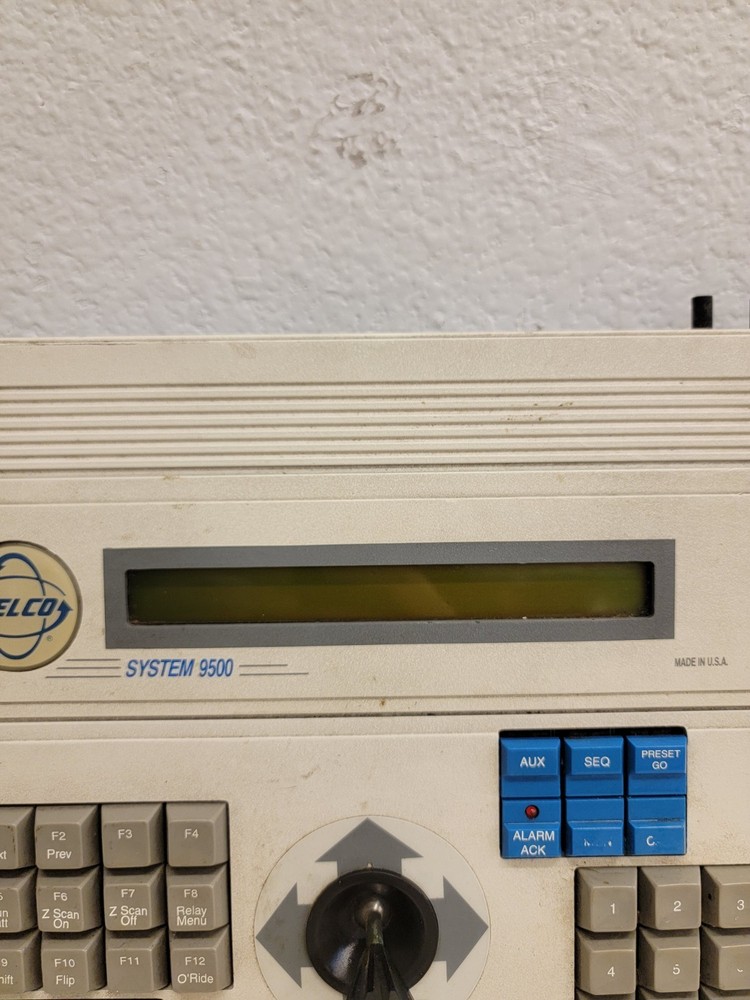 Pelco CM9502-KBD Camera control board 9500 Untested As Is 👁