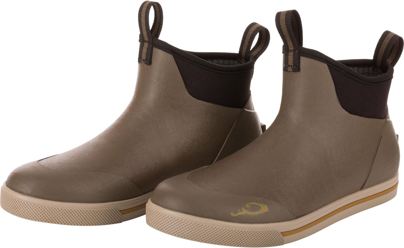 Drake Waterfowl Camp Deck 6" Ankle Neoprene Boot Mud Brown Sz10 USED