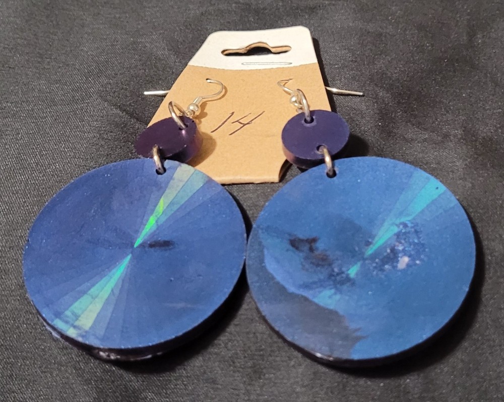 Handmade Epoxy Pierced Earrings
