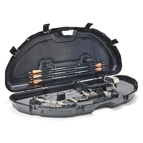 Plano Protector Lockable Compound Bow Case with Arrow Storage and Padded Prot...