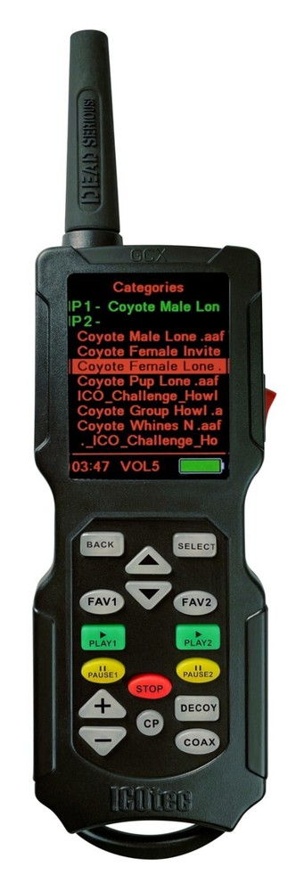 ICOtec NIGHT STALKER+ Programmable Predator Call with Bluetooth!