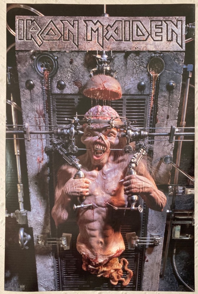 Iron Maiden 1996 Poster OSP Winterland M