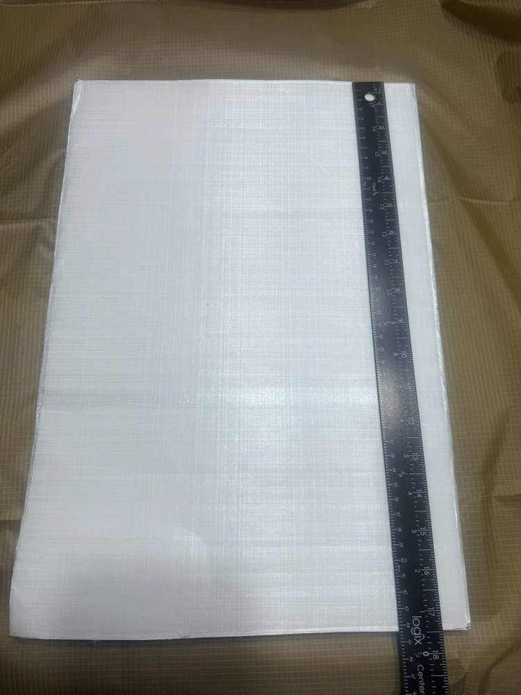 Level IIIA UHMWPE Body Armor 40 Layer Backpack Insert.