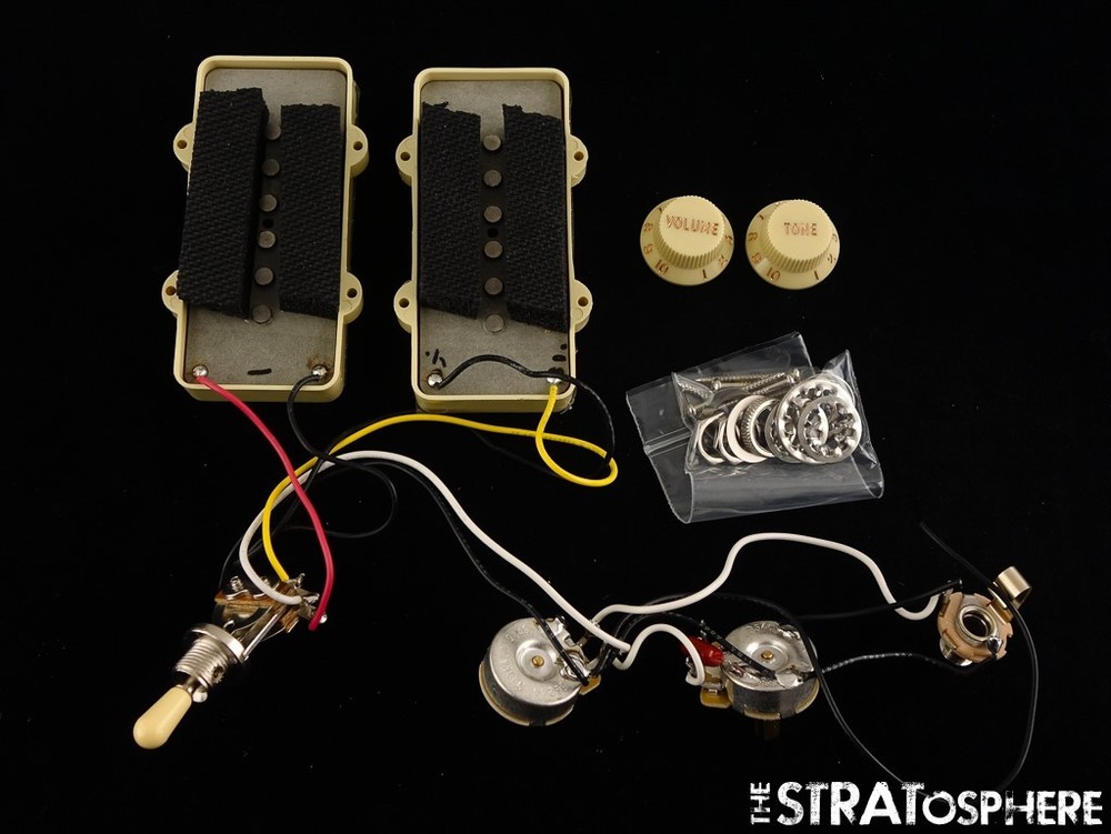 Fender Player II Jazzmaster, PICKUPS POTS KNOBS + TOGGLE SWITCH Alnico 5