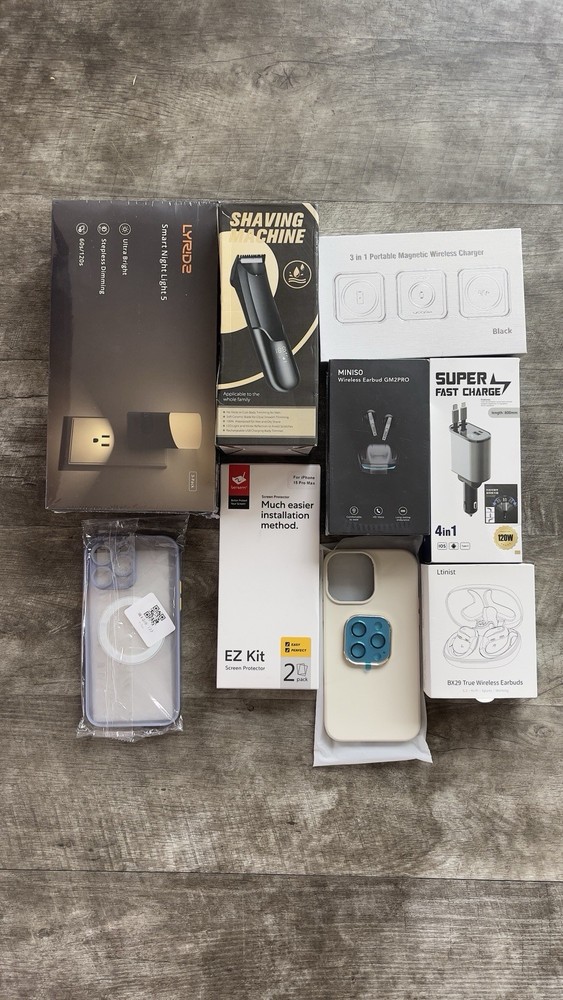 liquidation lot electronics Qty: 9