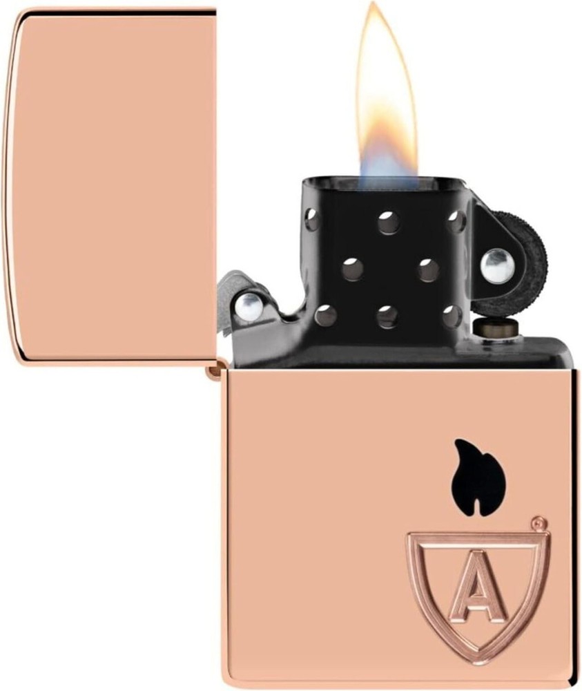 Zippo 46171, Zippo Limited Edition Solid Copper Case Armor Lighter, Black Insert