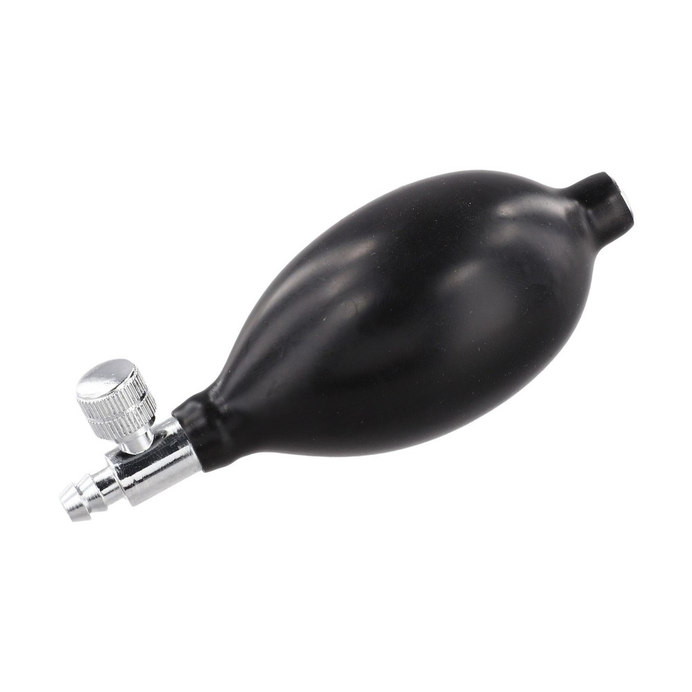 Black Rubber Replacement Sphygmomanometer Pump Bulb for Inflatable Devices
