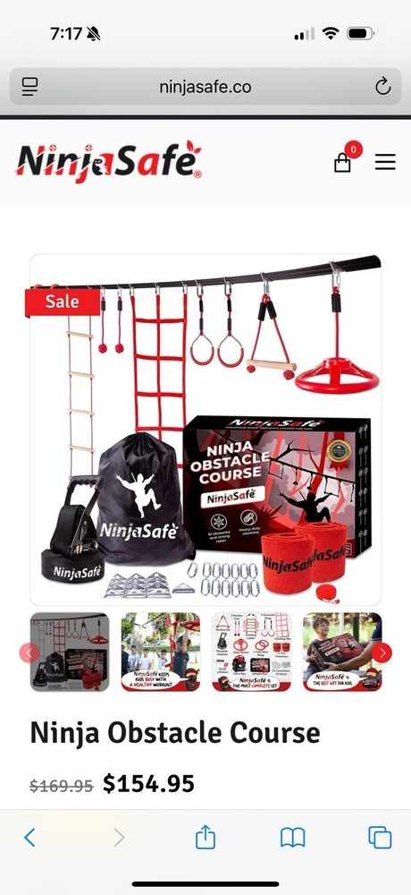 NinjaSafe Obstacle Course