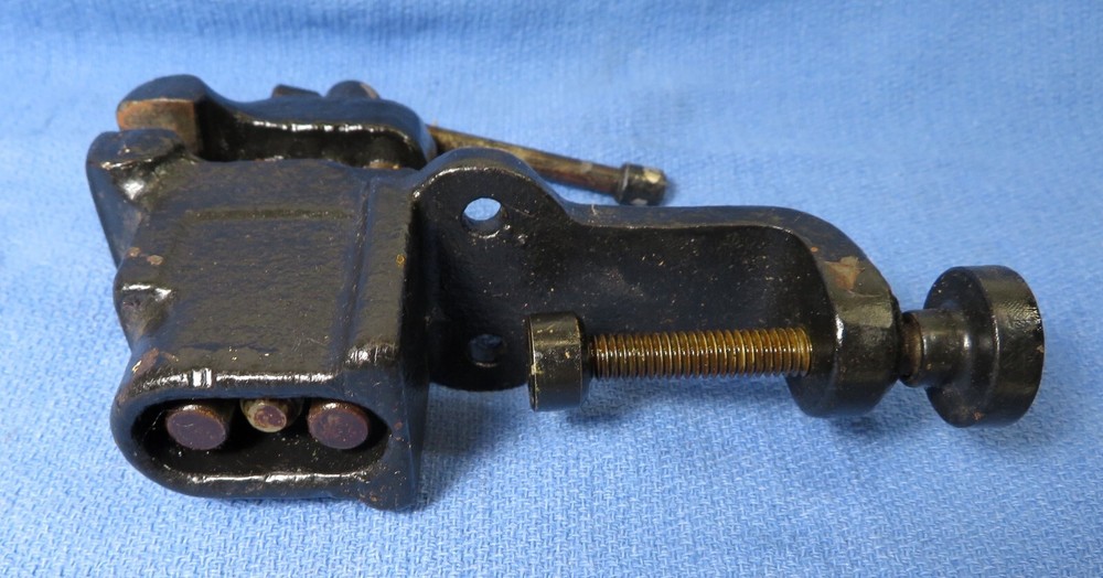 Vintage Small Black Bench Vise 2"