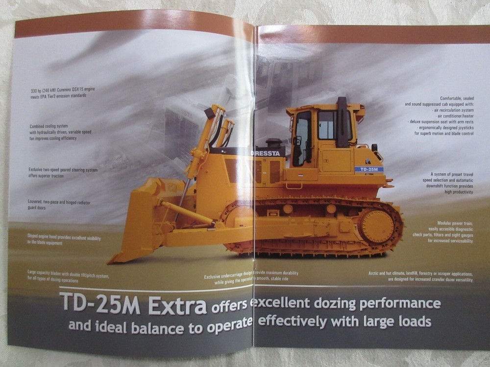 Dressta TD-25M Crawler Dozer Brochure 2008