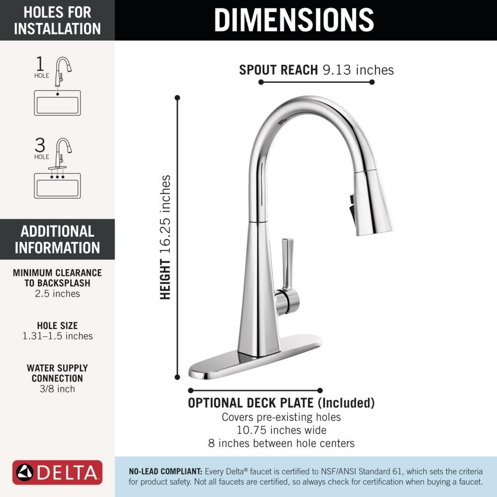 Delta 19802Z-DST - Kitchen Faucet