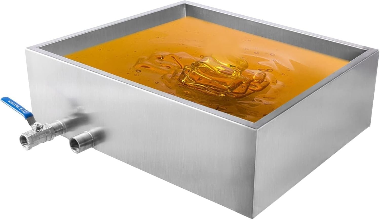 Marada Maple Syrup Evaporator Pan 304 Stainless Steel Valve