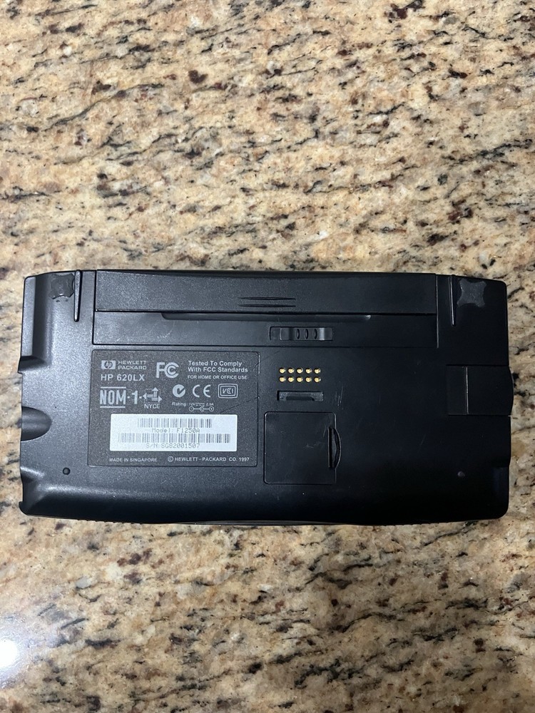 HP 620LX Black Handheld Portable Compact Palmtop Computer Read Description