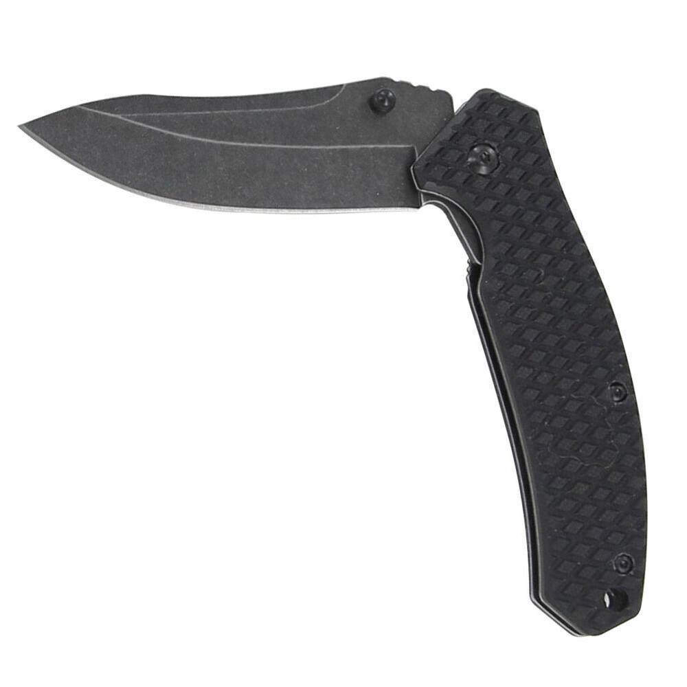 Desolate Wasteland Outdoor EDC Pocket Knife | Spring Assisted Drop Point Blade