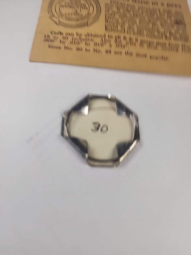 Peerless High Tension Spring Steel.