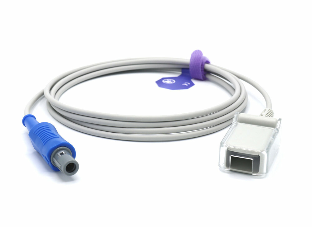 Mindray Datascope SpO2 Adapter MEC1000 MEC1200 Compatible 40Deg - Ship Same Day