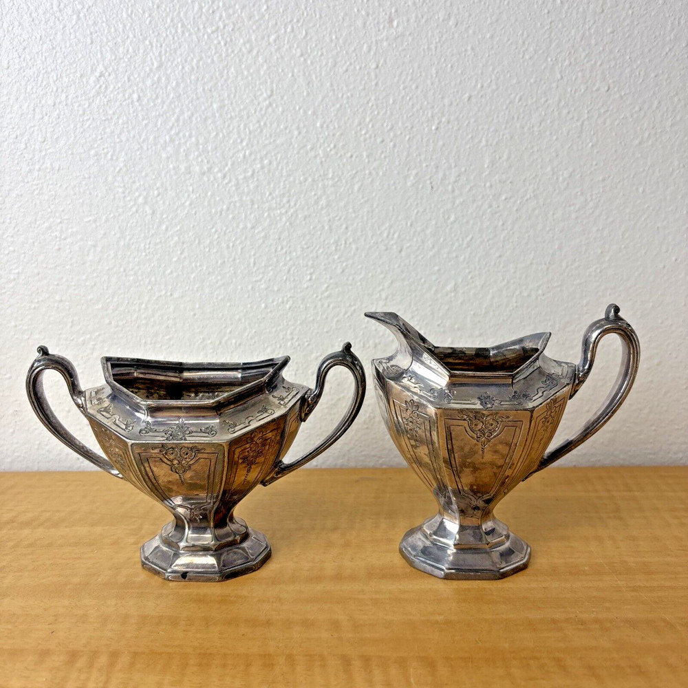 Reed and Barton Silverplate Tea Set
