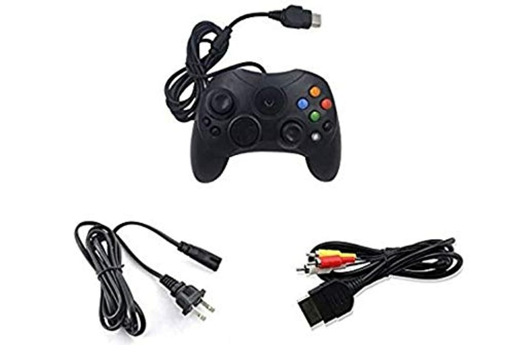 Original Xbox Controller AC Adapter AV Cable Bundle For Xbox Original 2Z