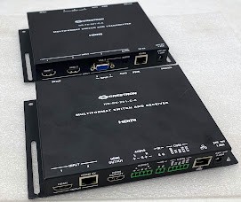 Crestron HD-TX-301-C-E Transmitter with HD-RX-201-C-E Receiver