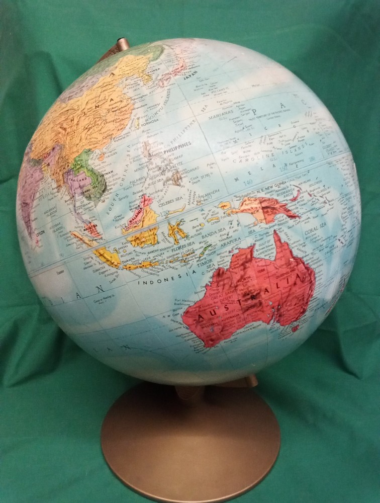 replogle stereo relief globe 12'