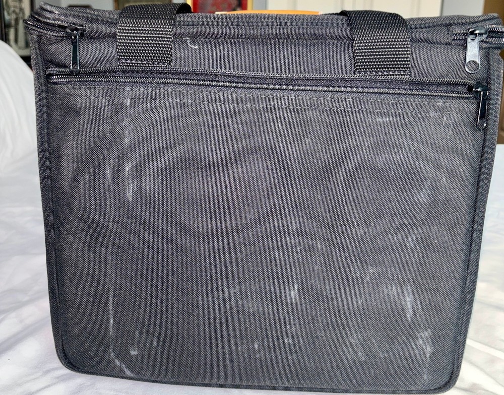 Waller Pilot Flight Bag, Black, Excellent Condition