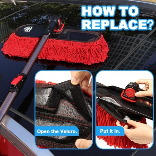 Suitable for Car Duster,Car Duster Replacement Kit,Scratch Loosedustermopkit-2
