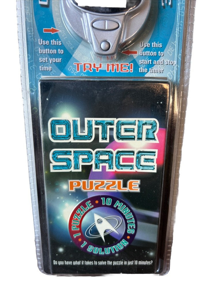 10 MINUTE COUNTDOWN PUZZLE OUTER New SPACE A