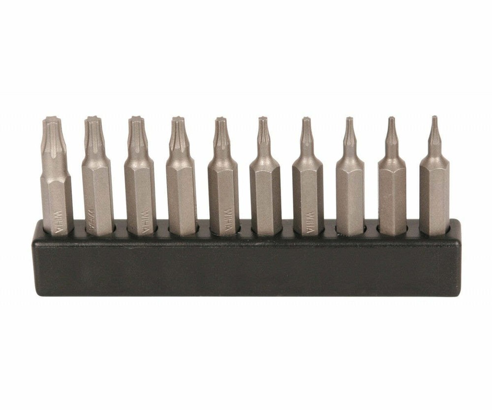 Wiha Tools 75988 Micro Bit Torx, 10 Pack