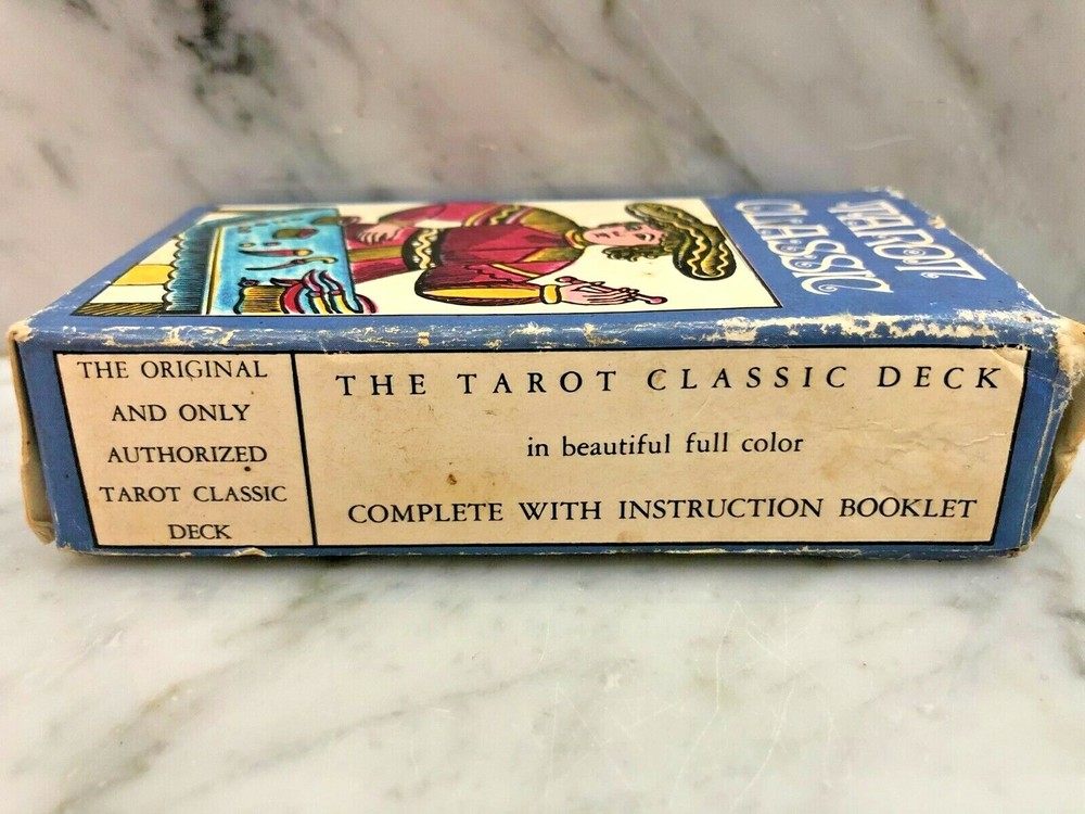 The Tarot Classic Deck by Stuart R Kaplan MISSING INSTRUCTIONS BOOKLET