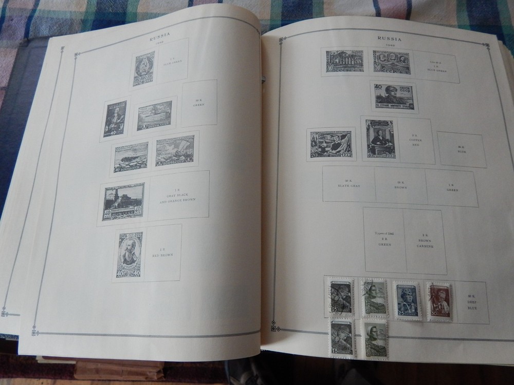 Scott Russia International Stamp Album 1865-2013