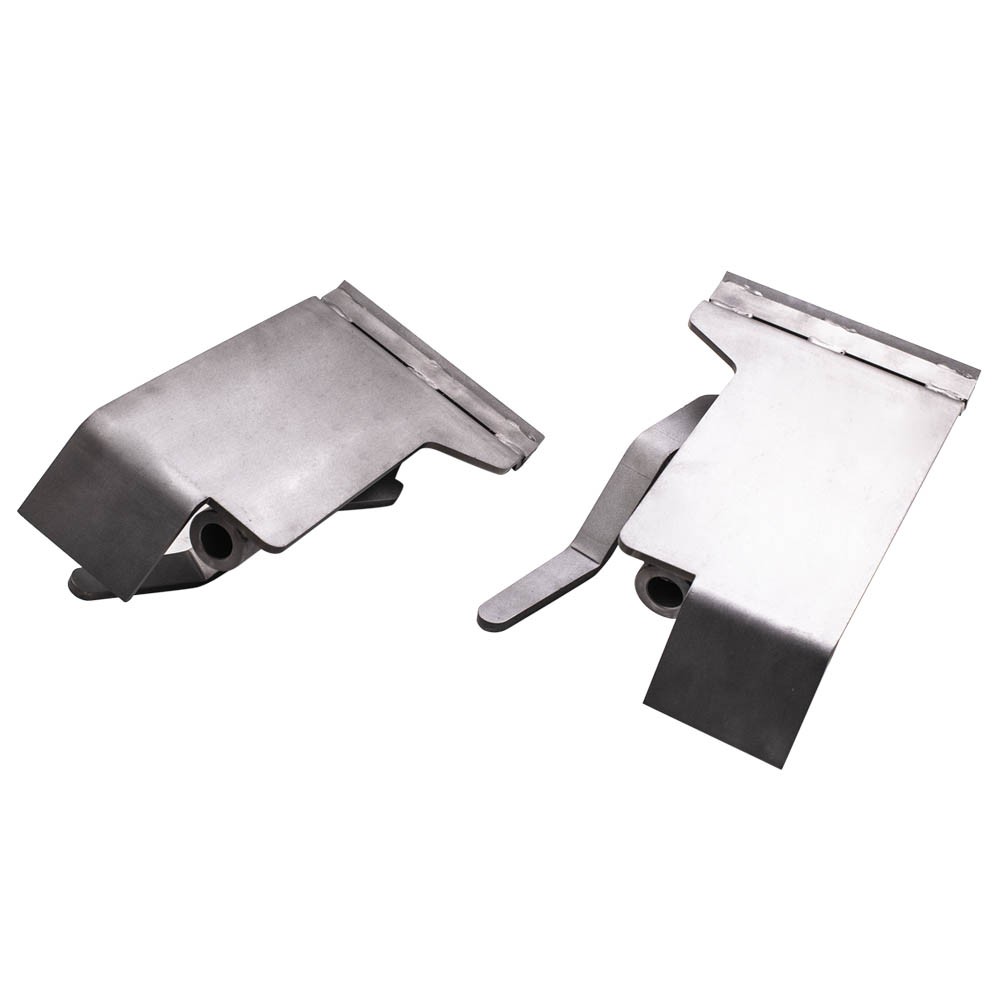 1 Pair Universal Weld-On Skid Steer Quick Attach Conversion Adapter Quick Tach