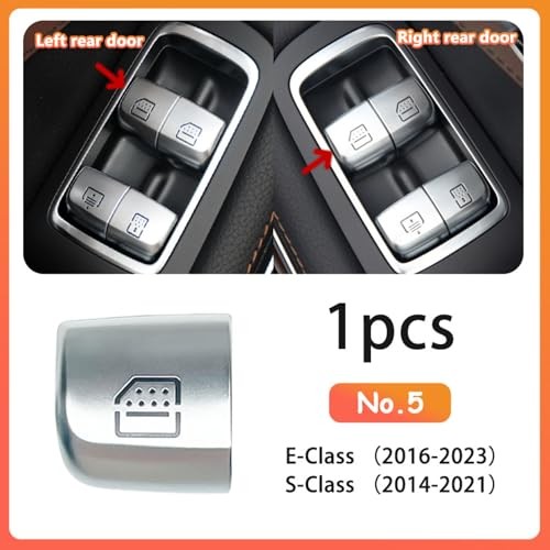 Master Power Window Rear Passengers Side Switch Button Compatible with NO.5