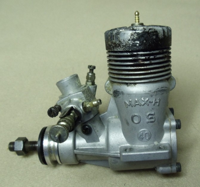OS Max-H .40 R/C Engine