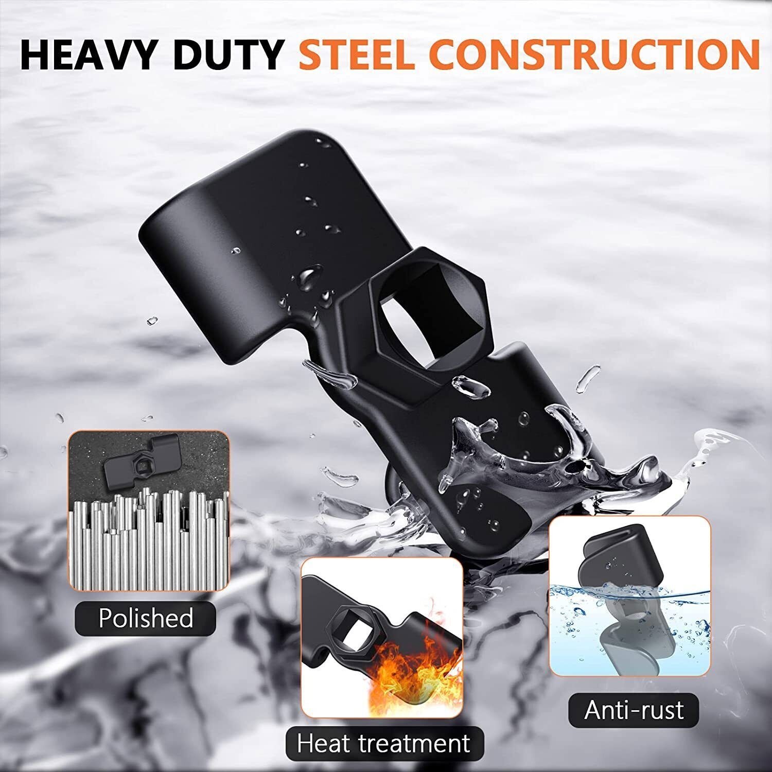 For 1/2 Inch Drive Wrench Extend More Leverage Universal Wrench Extender Adaptor