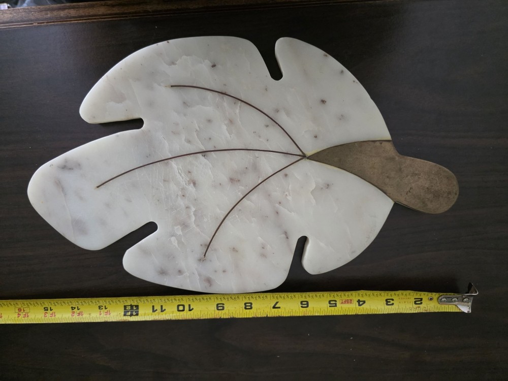 Leaf shape stone Platter, Tray, Board
