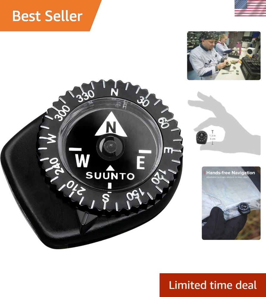 Multifunctional Compass, Northern Hemisphere, Compact Waterproof Navigation Coma