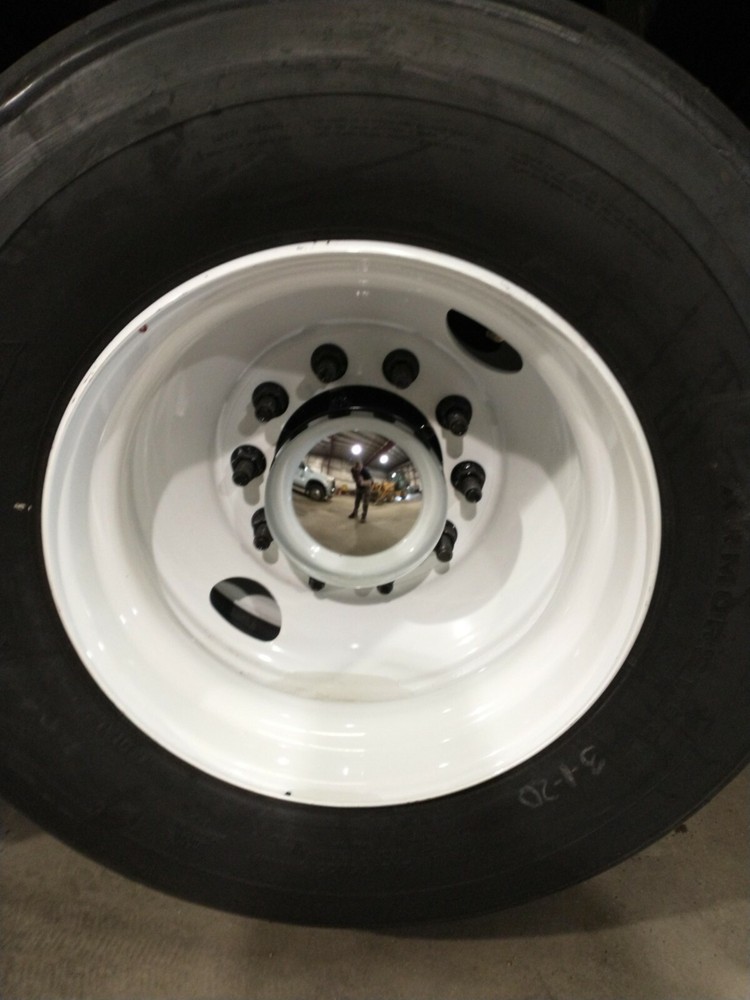 Trailer Hub Cap With Mounting Brackets Kit