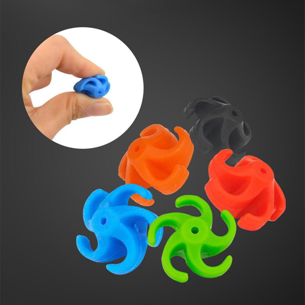 4pcs Archery BowString Stabilizer Silencer Damper Rubber Shock Absorption