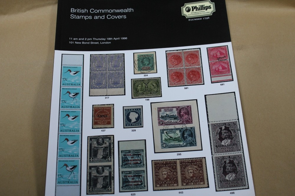 Phillips British Commonwealth Stamps and Covers