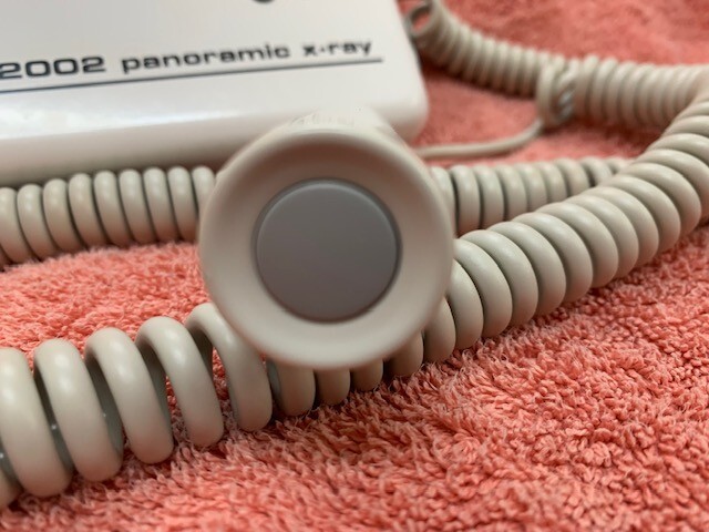 Planmeca Panoramic X-Ray Exposure Control Button with Exposure Switch and Cable