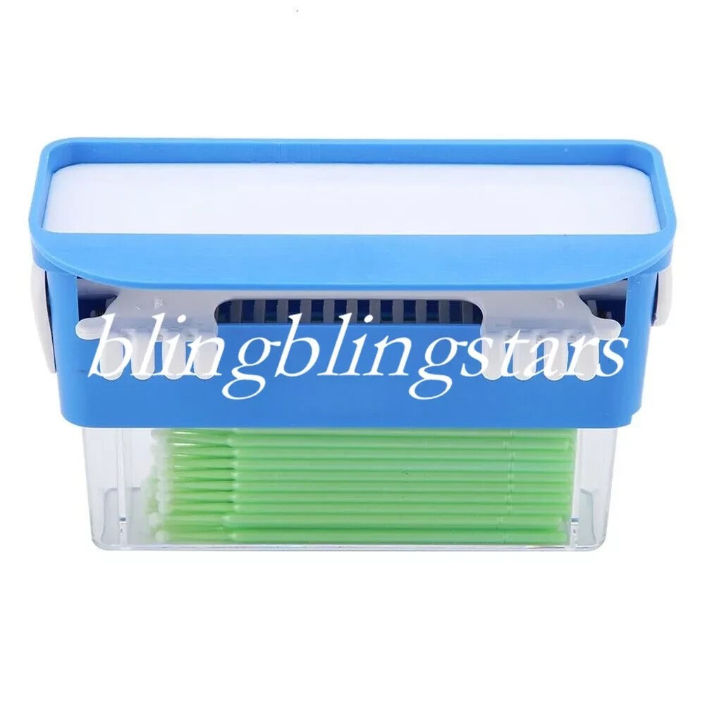1Set Dental Disposable Micro Applicator Dispenser+400 Pcs Disposable Micro Brush