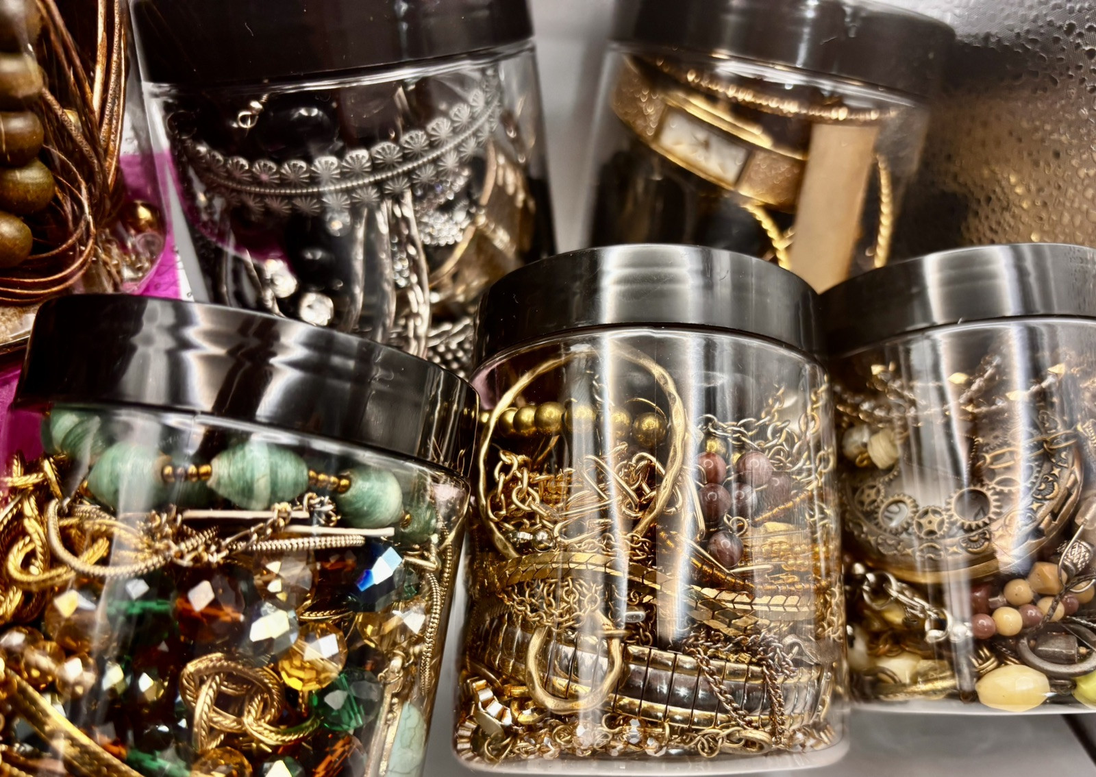 Mystery Jewelry Jar- All Wearable - No Junk Customization Available 2 Sizes