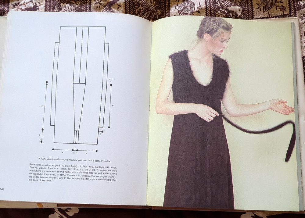 1978 MODULAR CROCHET Custom Design Pullovers Patterns Sweaters Judith Copeland