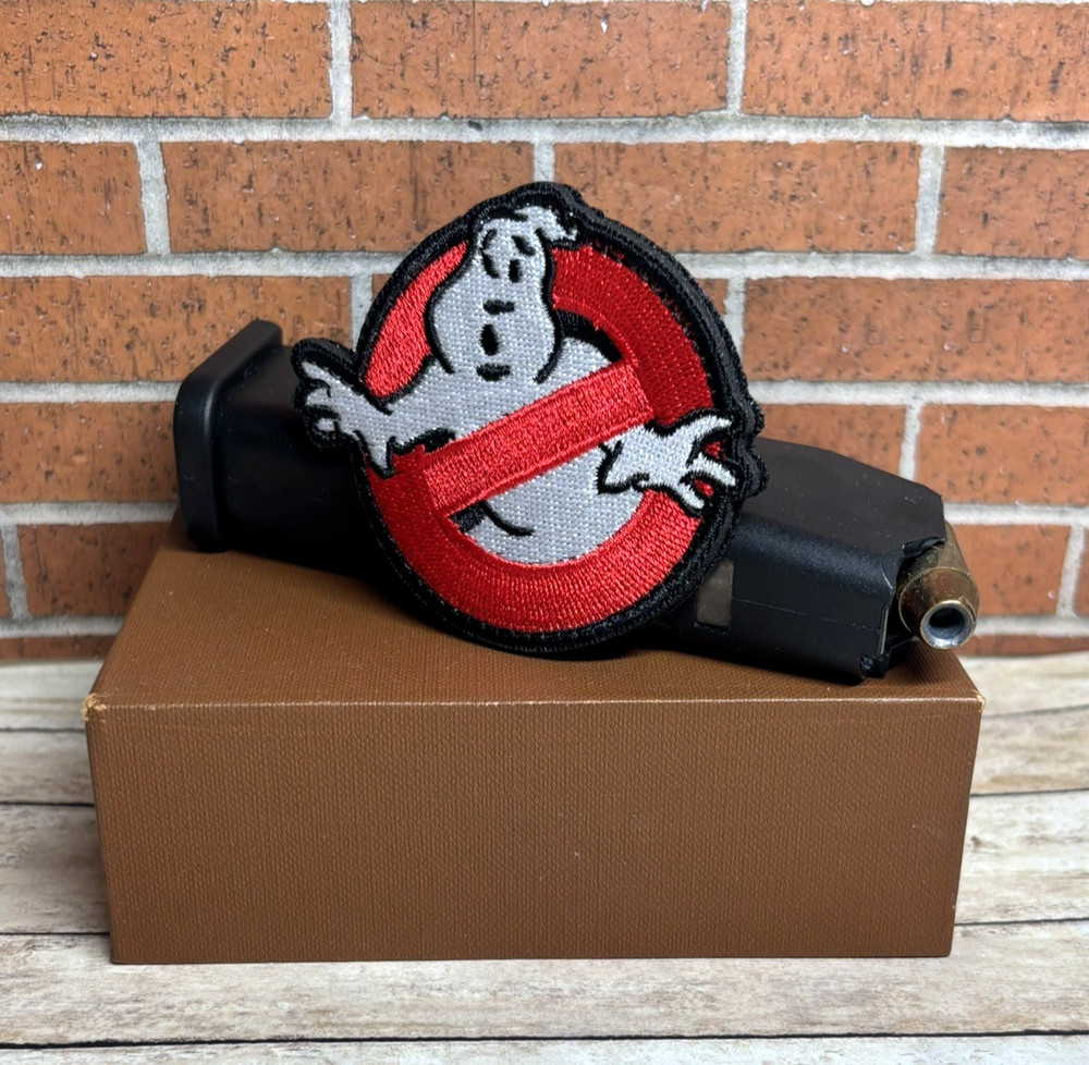 Tactical Morale Patch - Ghostbusters Patch - Hook Loop Embroidered Patch