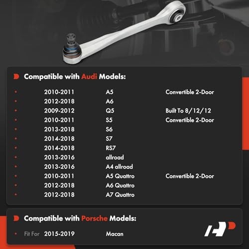 Front Left Forward Upper Control Arm, with Ball Joint & Bushing, Compatible