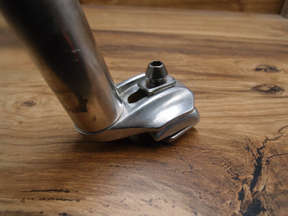 MTB silver plain seatpost 30.2 mm