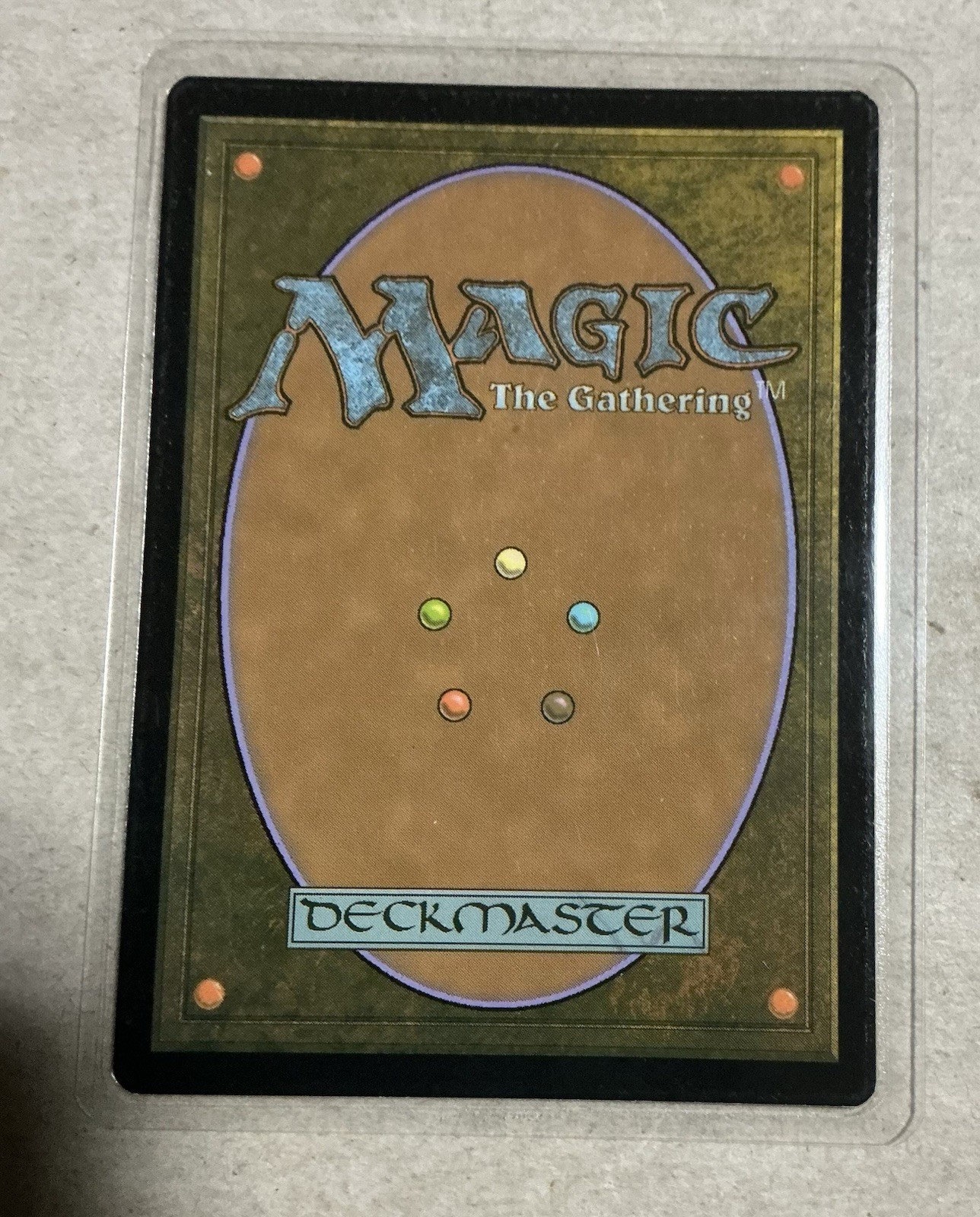 1 Grain .999 Pure Silver Bar on Magic The Gathering Rescue Card Laminated