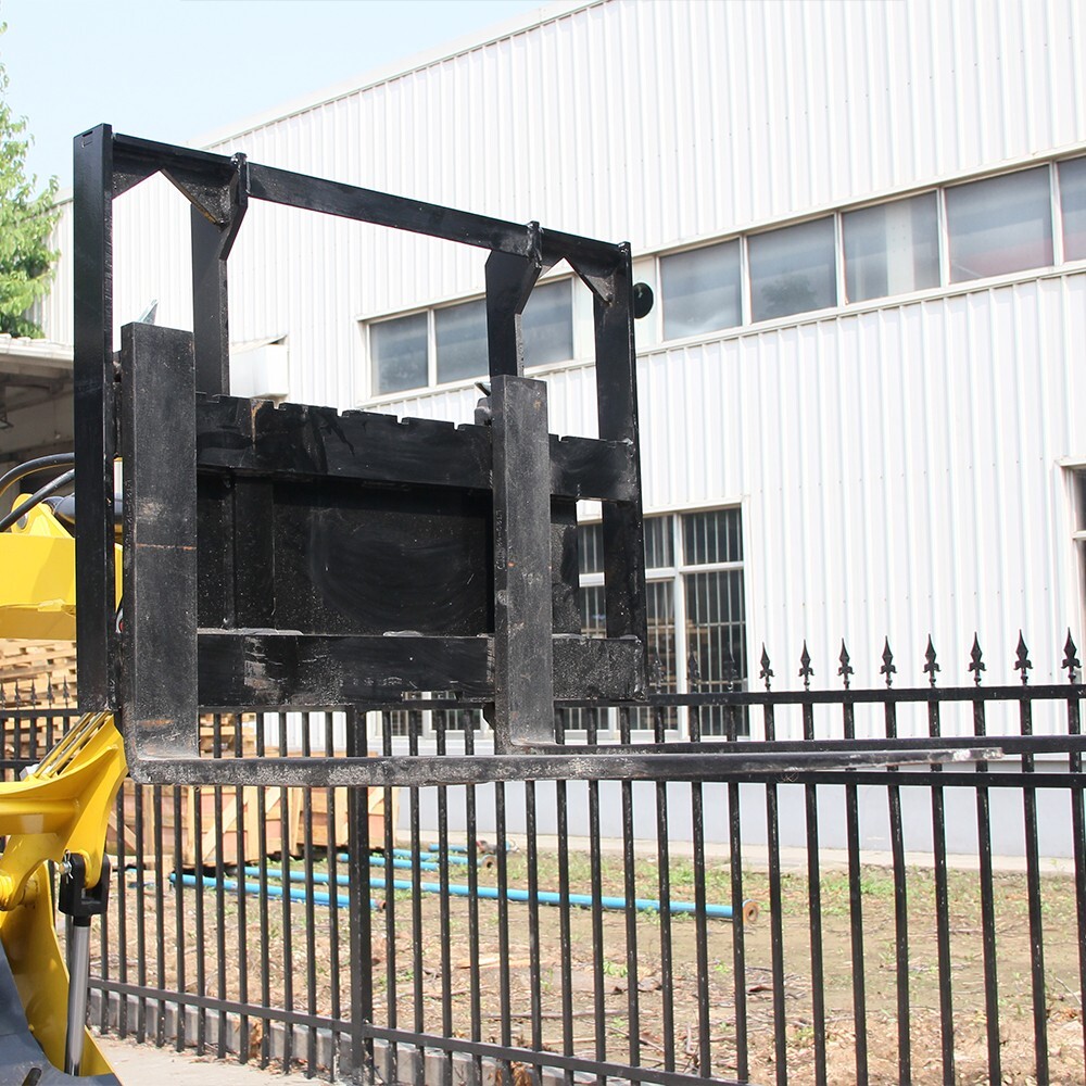 Free Shipping 40" Skid Steer Pallet Fork Quick Connect for Skid Steer Loaders