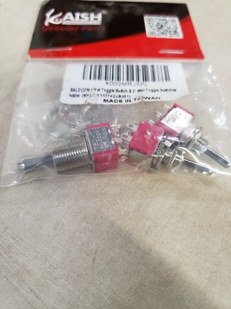 SALECOM Fat Toggle Switch and Two Mini Toggle Switches