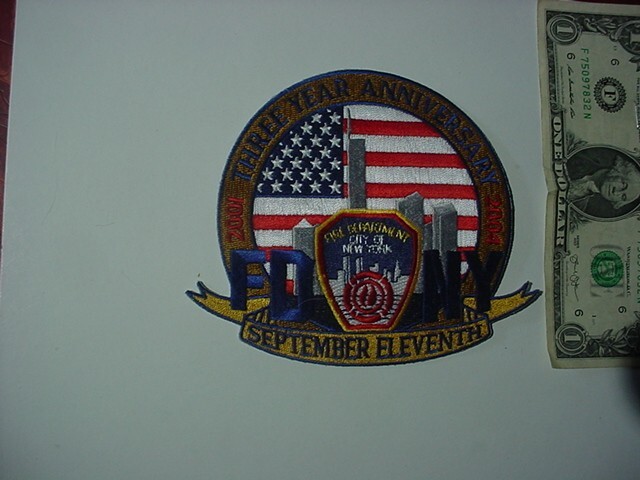 Patch - FDNY SEPTEMBER ELEVENTH